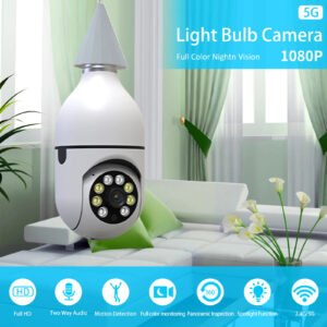 LumiGuard 360° Smart Bulb Camera